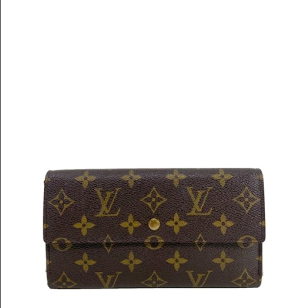 Louis Vuitton trifold monogram wallet